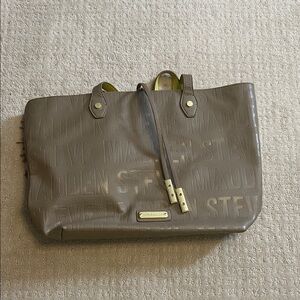 Steve Madden Taupe Embossed Tote